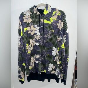 Men’s XL Nike SB Floral Sweatshirt Skateboarding Hoodie Skater WORN ONCE